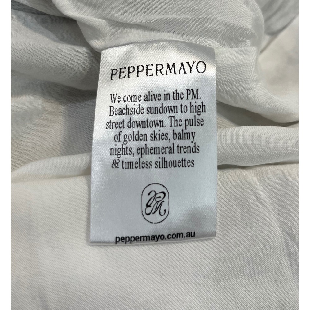 Peppermayo Blue and White Plaid Strapless Maxi Dress - Picture 8 of 10